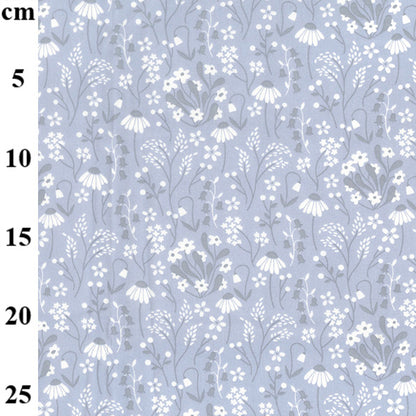 Floral cotton fabric