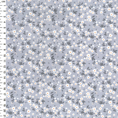 Floral cotton fabric