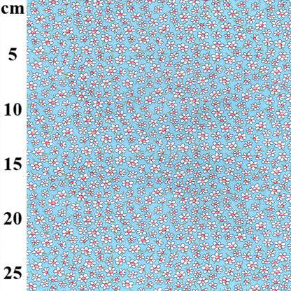 Floral cotton fabric