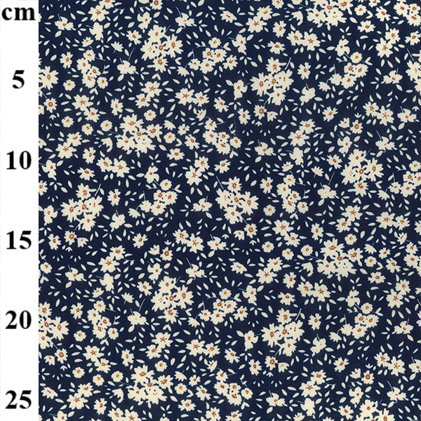 Floral cotton fabric