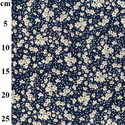 Floral cotton fabric