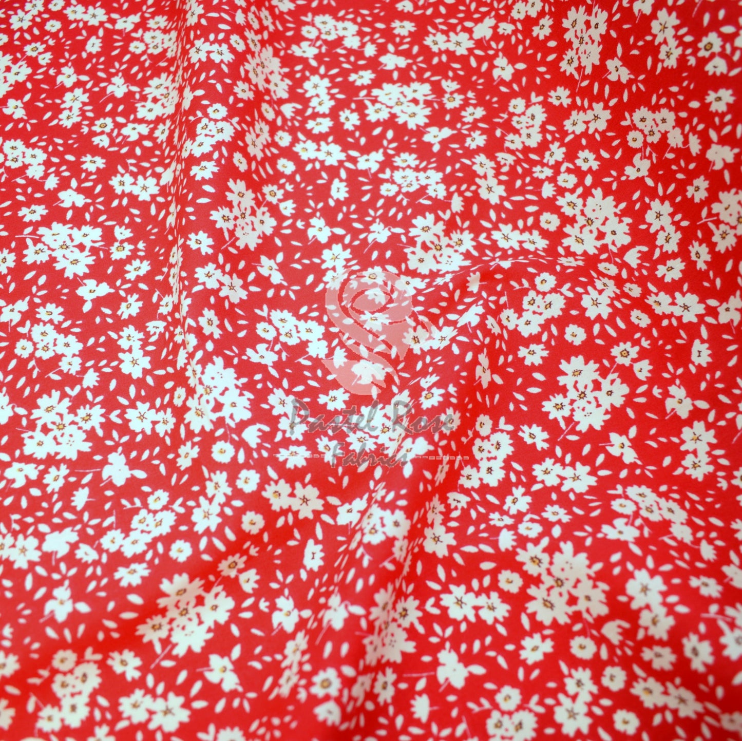 Floral cotton fabric