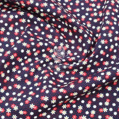 Floral cotton fabric