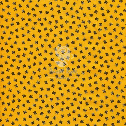 Floral cotton fabric
