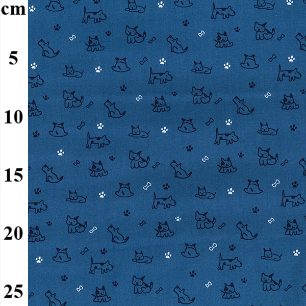 dog cotton fabric