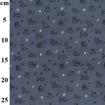 dog cotton fabric