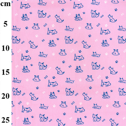 dog cotton fabric