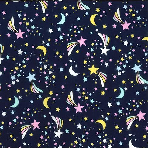Stars cotton fabric