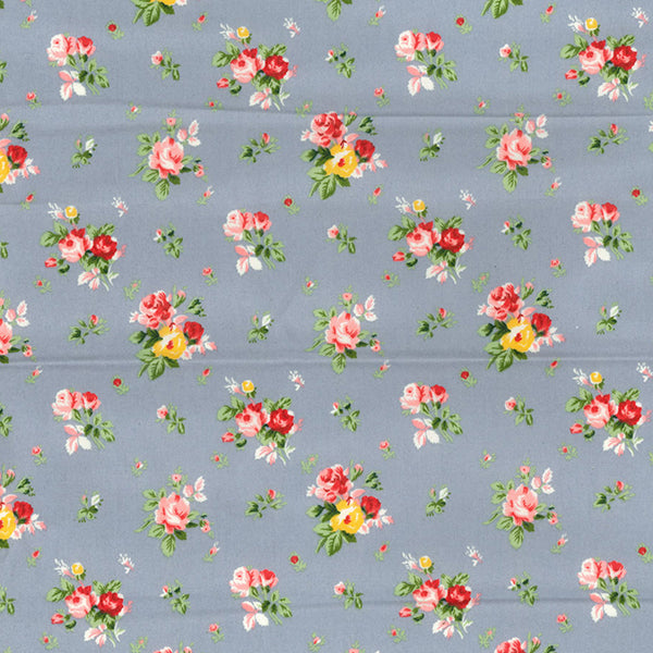 Floral cotton fabric