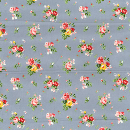 Floral cotton fabric
