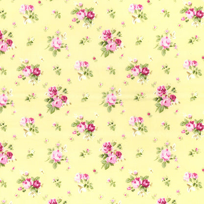 Floral cotton fabric