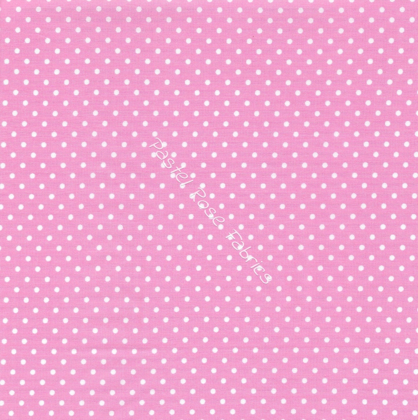 polka dots cotton fabric, pink