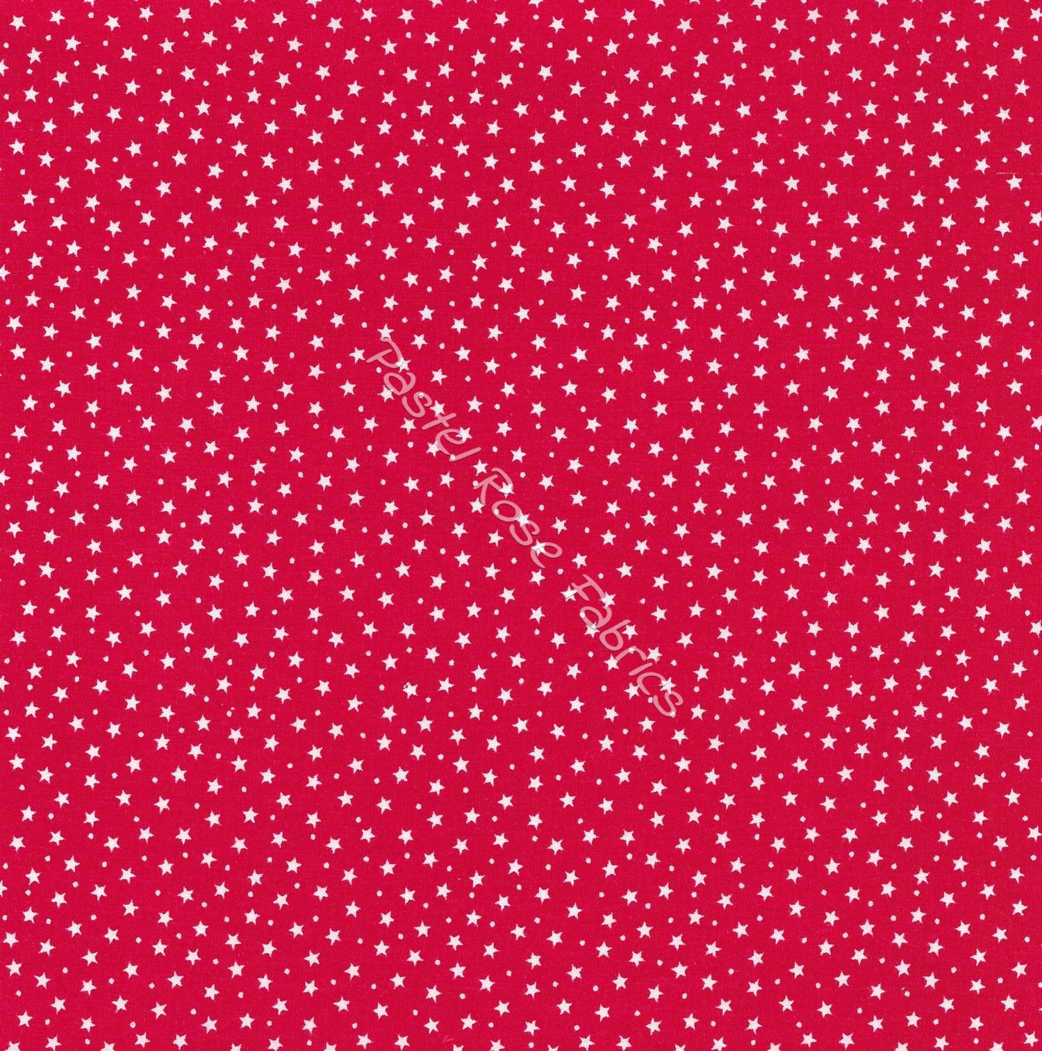 Stars cotton fabric