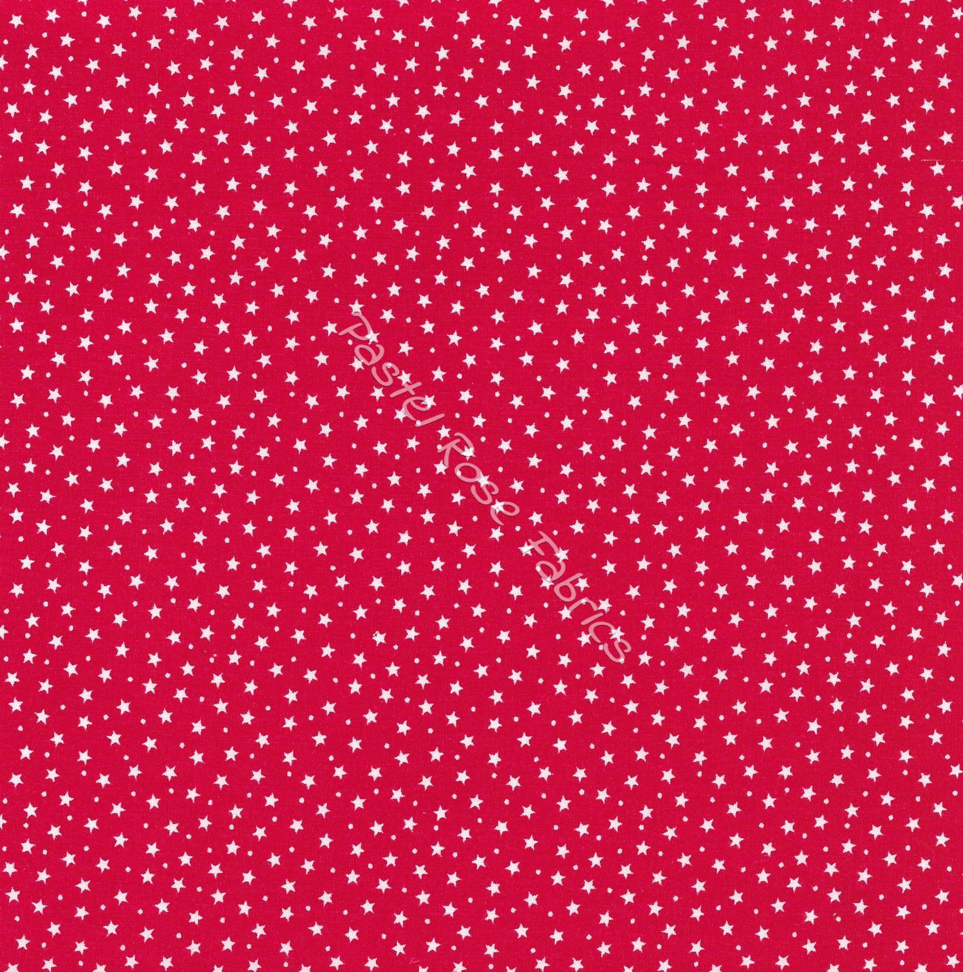 Stars cotton fabric