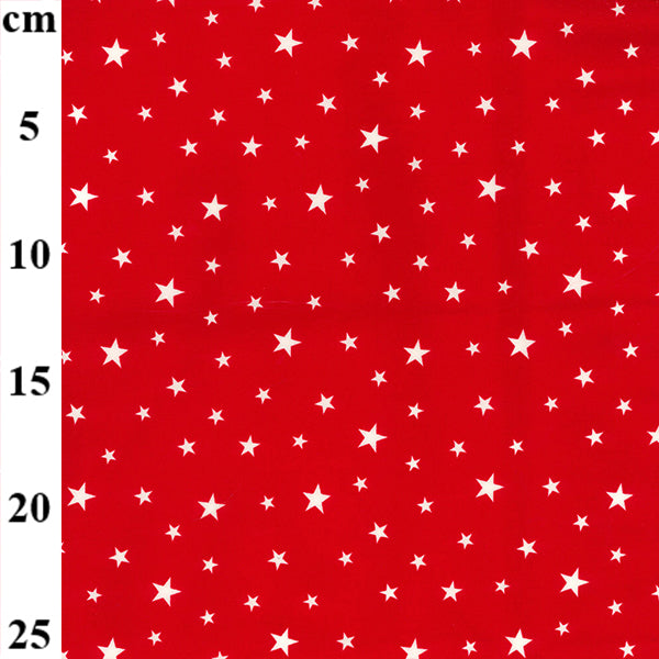 Stars cotton fabric
