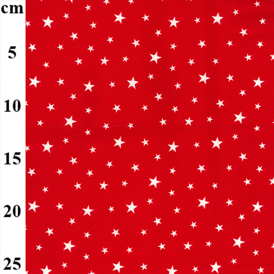 Stars cotton fabric