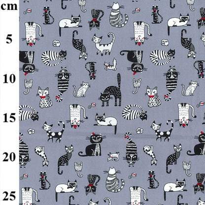 cat cotton fabric